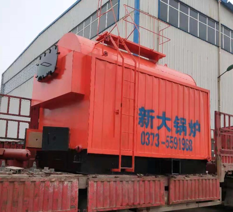 2噸噸手燒生物質鍋爐發貨