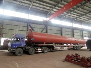 我公司3.6日發(fā)往河南華珠公司的3條2*26.5米蒸壓釜及一臺4噸生物質鍋爐